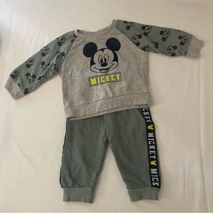 Disney Mickey Mouse Sweat Outfit 12 months